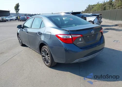 2016 Toyota Corolla L/Le/Le Pls/Prm/S/S Pls из США, поврежденный, VIN 5YFBURHE3GP369002